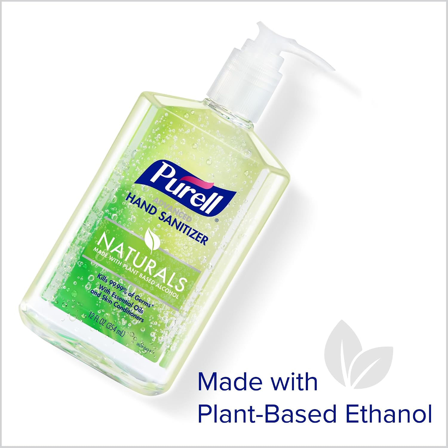 Purell Naturals Hand Sanitizer Gel, Pump Bottle, 12ct x 12 fl oz - 9629-12 - Image 7